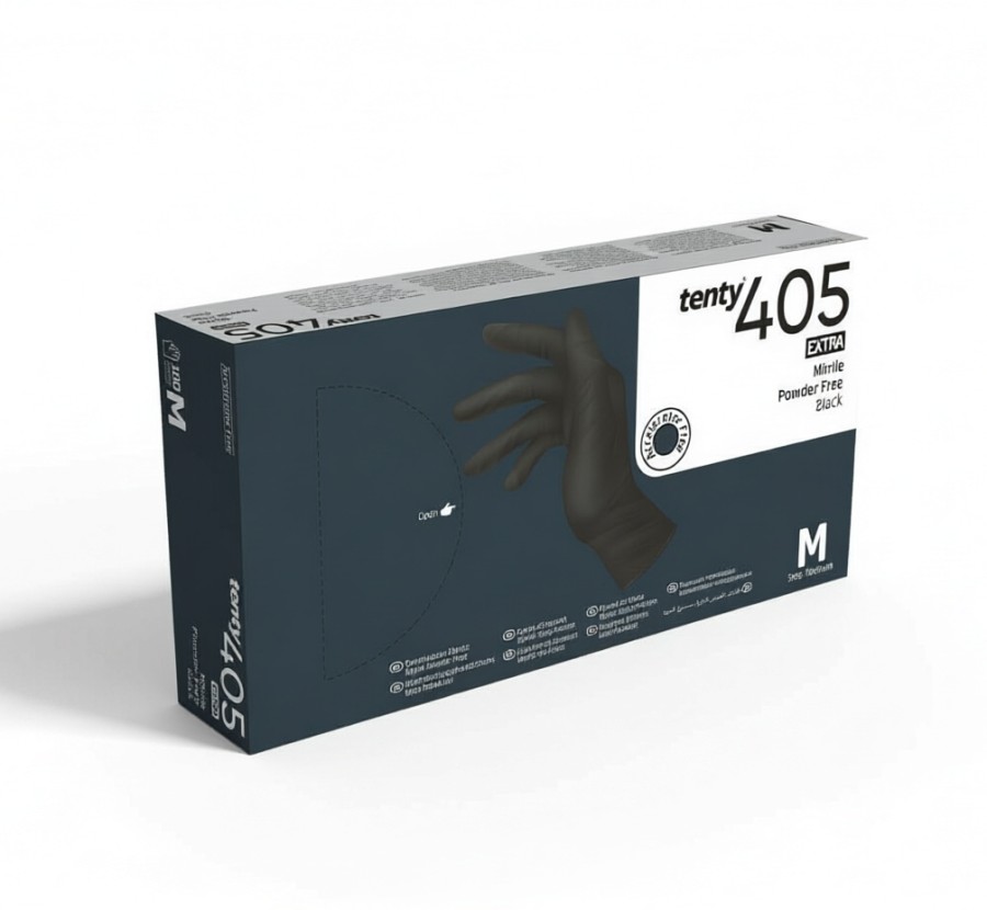 Nitril Pudrasız Muayene Eldiveni 405 Extra 100'lü 20 Paket